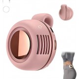 Mini ventilateur portable sans pales silencieux rechargeable &agrave; clip mains libres 3 vitesses effet vortex - Vert