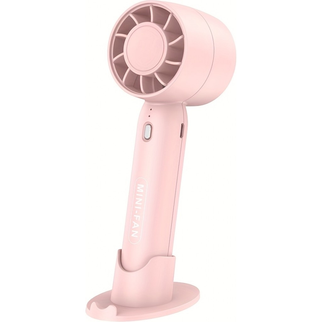 Mini Ventilateur de Poche Portable – Rechargeable, Power Bank USB – Ventilateur de Refroidissement pour Voyage & Bureau – Rose - Bricolage Mini Ventilateur de Poche Portable – Rechargeable, Power Bank USB – Ventilateur de Refroidissement pour Voyage & Bureau – Rose - Bricolage