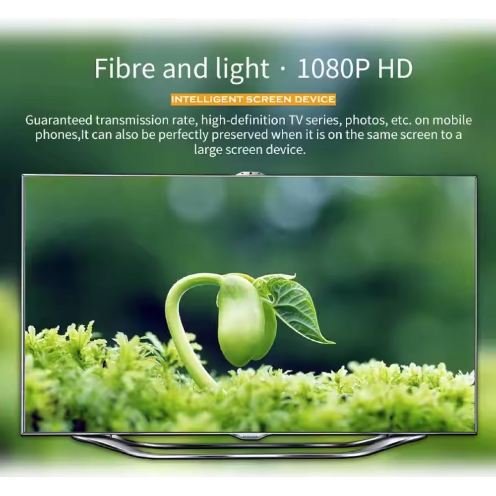 MiraScreen G7M 2.4GHz/5GHz passerelle multimédia streaming HDMI sans fil pour iOS et Android (DLNA / Miracast / AirPlay) - Noir