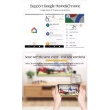 MiraScreen G7M 2.4GHz/5GHz passerelle multimédia streaming HDMI sans fil pour iOS et Android (DLNA / Miracast / AirPlay) - Noir