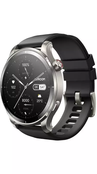 Montre connect&eacute;e Smartwatch Joyroom Venture Series JR-FV1 avec fonction de r&eacute;ponse aux appels - Noir
