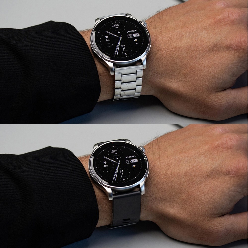 Montre connectée Smartwatch Joyroom Venture Series JR-FV1 avec fonction de réponse aux appels - Noir