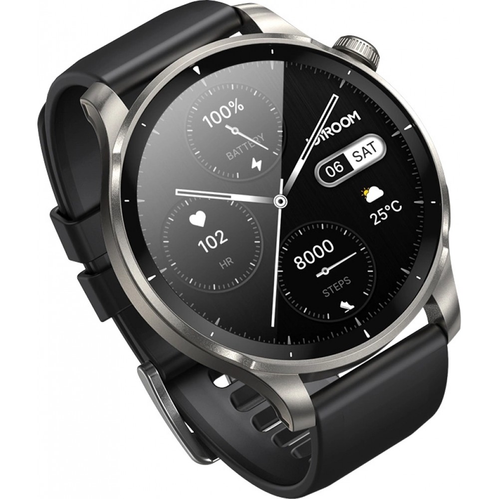 Montre connectée Smartwatch Joyroom Venture Series JR-FV1 avec fonction de réponse aux appels - Noir