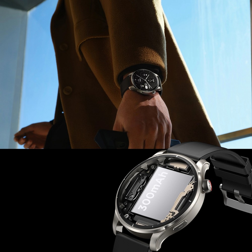 Montre connectée Smartwatch Joyroom Venture Series JR-FV1 avec fonction de réponse aux appels - Noir