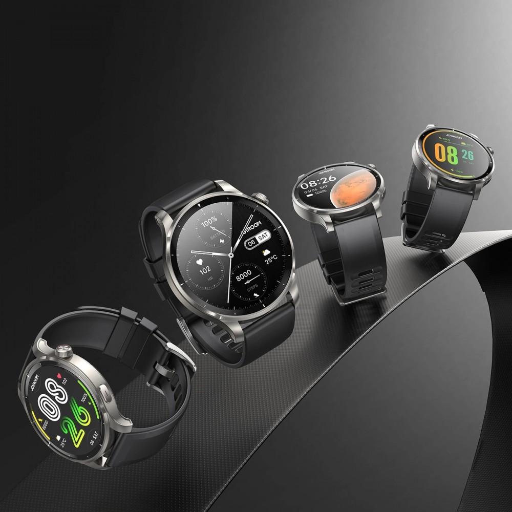 Montre connectée Smartwatch Joyroom Venture Series JR-FV1 avec fonction de réponse aux appels - Noir