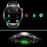 Montre connectée Smartwatch Joyroom Venture Series JR-FV1 avec fonction de réponse aux appels - Noir