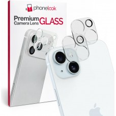 Pack de 2 vitres de protection caméra - Transparent - iPhone 14