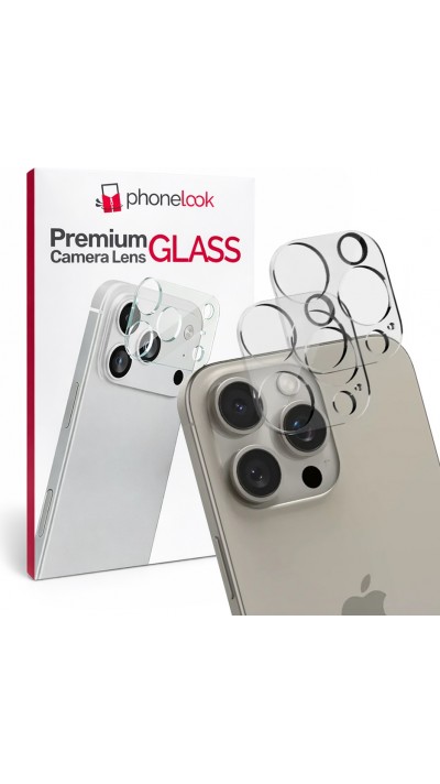 2er-Pack Kameraschutzglas - Transparent - iPhone 15 Pro