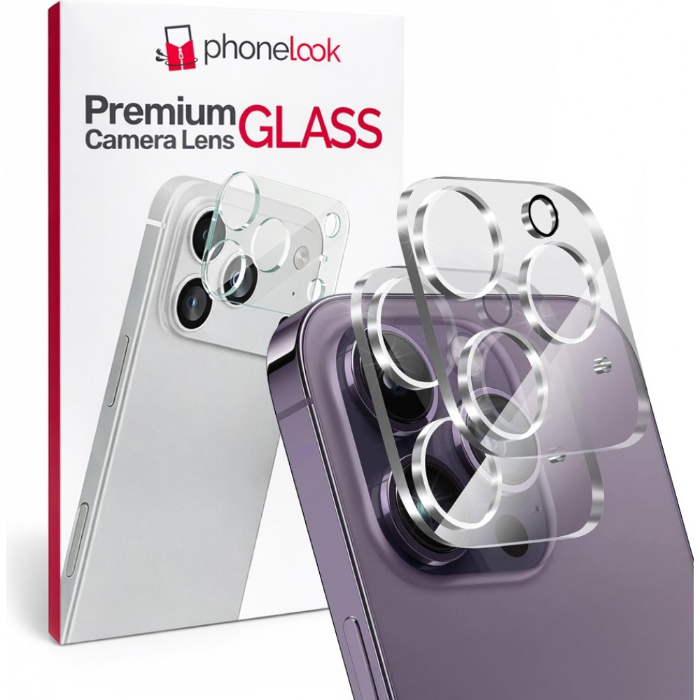 2er-Pack Kameraschutzglas - Transparent - iPhone 16 Pro Max