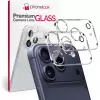 Pack de 2 vitres de protection caméra - Transparent - iPhone 17 Pro