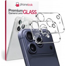 Pack de 2 vitres de protection caméra - Transparent - iPhone 17 Pro Max