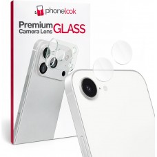 Pack de 2 vitres de protection caméra - Transparent - iPhone 17e / 16e
