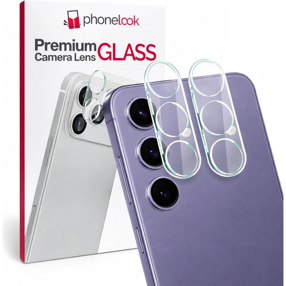 Pack de 2 vitres de protection caméra - Transparent - Samsung Galaxy S25+
