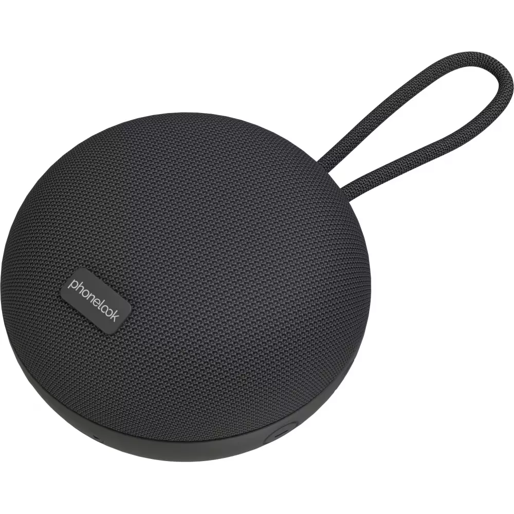 PhoneLook Soundbox Mini - Kleiner tragbarer kabelloser Bluetooth 5.3 Lautsprecher (3 W) - Schwarz