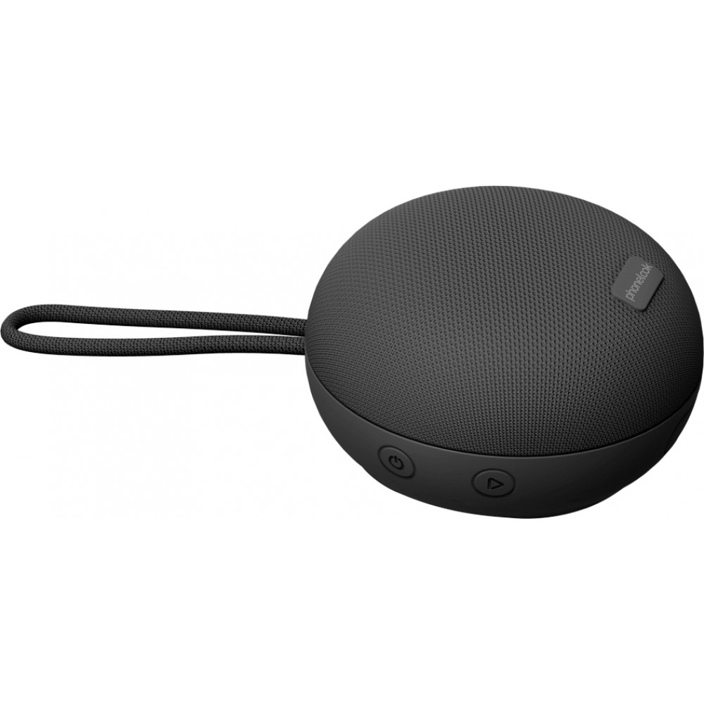 PhoneLook Soundbox Mini - Kleiner tragbarer kabelloser Bluetooth 5.3 Lautsprecher (3 W) - Schwarz