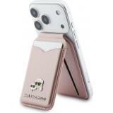 Porte-cartes  Karl Lagerfeld support avec miroir MagSafe &eacute;l&eacute;gant et pratique - Rose