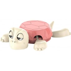 Porte-verre tortue drôle sous-verre amusant en plastique cadeau déco fun original - Rose