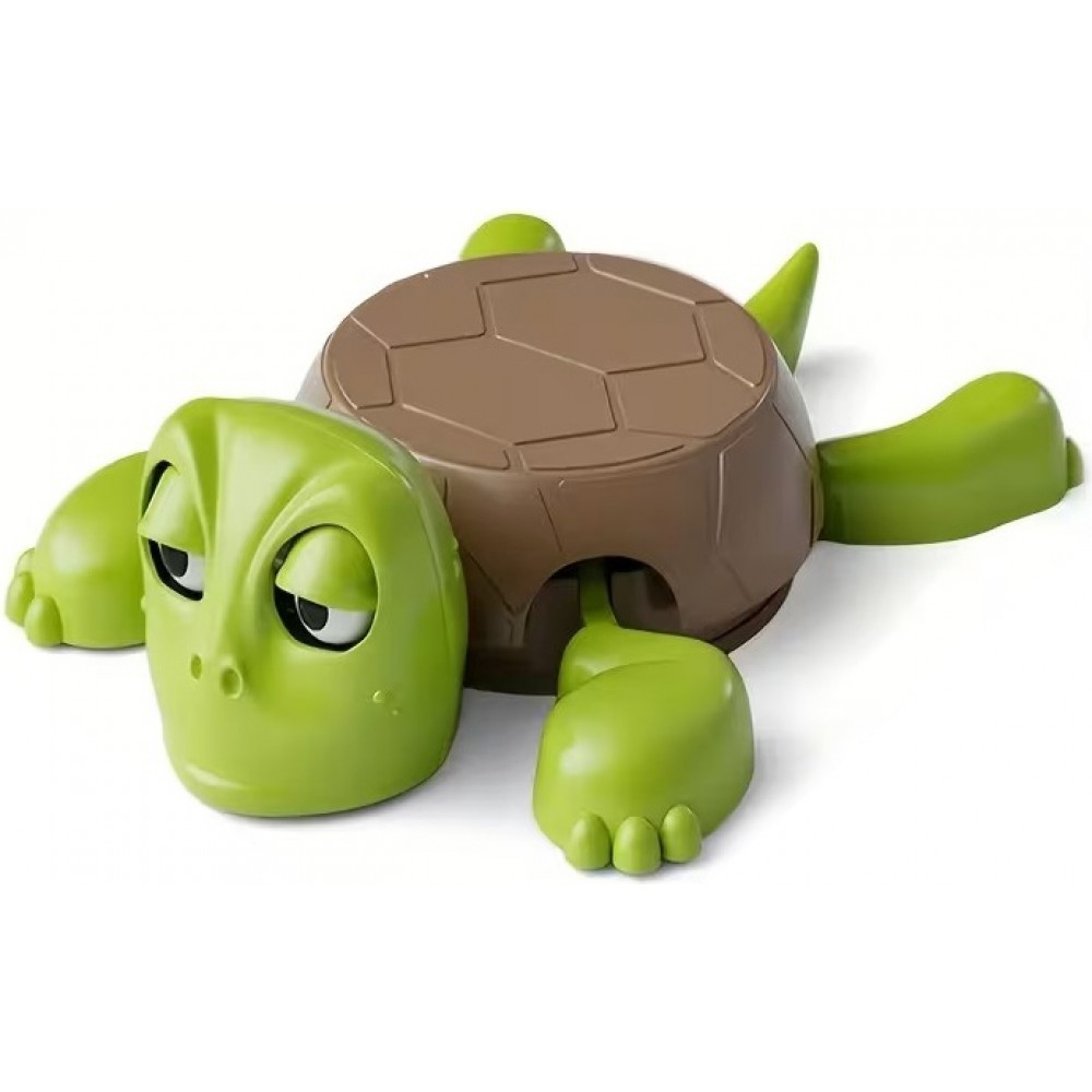 Porte-verre tortue drôle sous-verre amusant en plastique cadeau déco fun original - Vert
