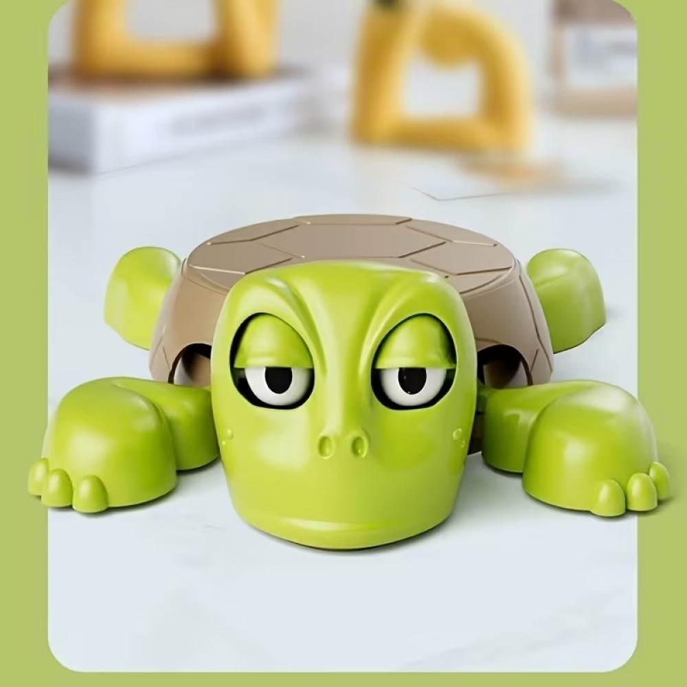 Porte-verre tortue drôle sous-verre amusant en plastique cadeau déco fun original - Vert