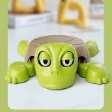 Porte-verre tortue drôle sous-verre amusant en plastique cadeau déco fun original - Vert