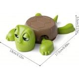 Porte-verre tortue drôle sous-verre amusant en plastique cadeau déco fun original - Vert