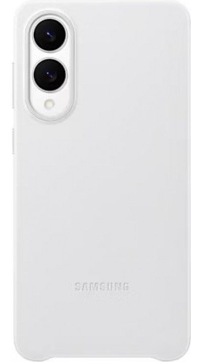 Coque Samsung Galaxy S25 Edge - Premium en cuir vegan Backcover KindSuit - Gris clair