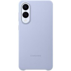 Galaxy S25 Edge Case Hülle - Premium Vegan Leder Backcover Kindsuit - Hellblau