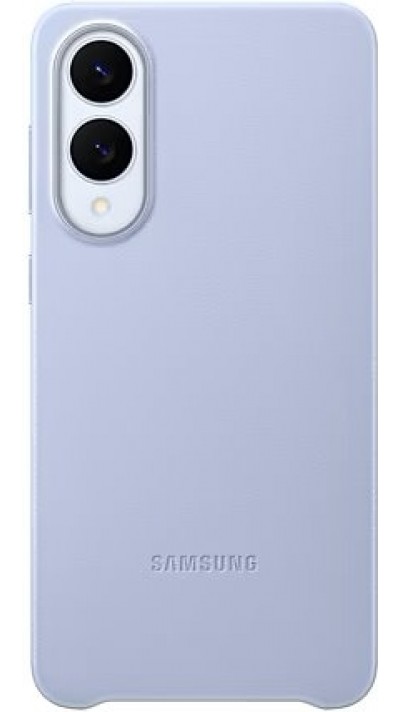 Galaxy S25 Edge Case Hülle - Premium Vegan Leder Backcover Kindsuit - Hellblau