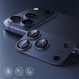 Protection caméra antichoc en verre trempé couverture intégrale ultra résistante - Orange - iPhone 17 Pro