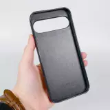Google Pixel 9 Pro XL Case Hülle - Silikon schwarz Valentine 2024 puppy love