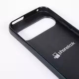 Coque Google Pixel 10 / Pixel 10 Pro - Silicone rigide noir Linocut Loup