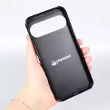Google Pixel 10 Pro XL Case Hülle - Silikon schwarz Schweiz Away 2026 personalisierbares Fussballtrikot