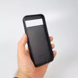 Google Pixel 8a Case Hülle - Silikon schwarz Meow 23