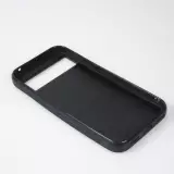 Google Pixel 8a Case Hülle - Silikon schwarz Meow 23