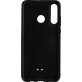 Coque Huawei P30 Lite - Silicone rigide noir Renard lune forêt