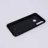 Coque Huawei P30 Lite - Silicone rigide noir Linocut Chamois