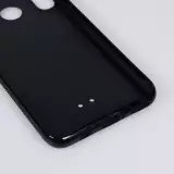Coque Huawei P30 Lite - Silicone rigide noir Linocut Chamois