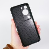 Huawei P60 Case Hülle - Silikon schwarz Valentine 2023 single neon heart