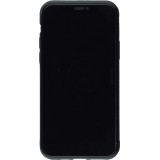 Coque iPhone 11 - Silicone rigide noir I just rescued some wine