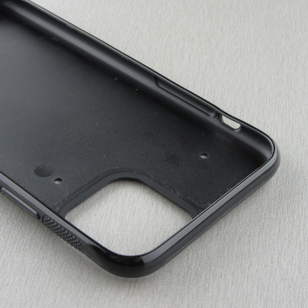 Coque iPhone 11 - Silicone rigide noir Incredible Lion