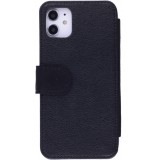 iPhone 11 Case Hülle - Wallet schwarz Amsterdam Pink Print