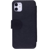 Coque iPhone 11 - Wallet noir 100% unique générée par intelligence artificielle (AI) avec vos idées