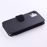 Coque iPhone 11 - Wallet noir splash paint