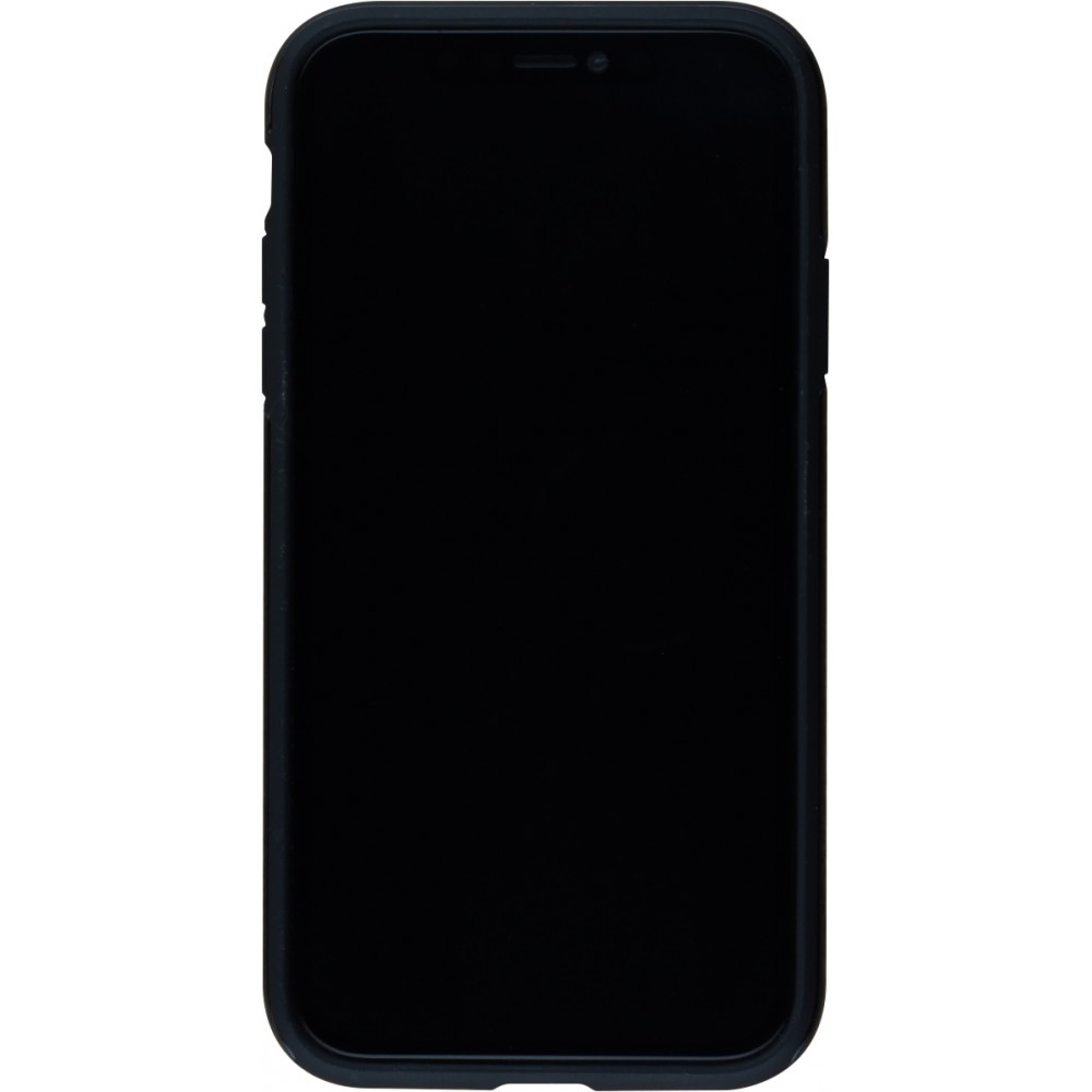 Coque iPhone 11 Pro Max - Hybrid Armor noir Skull 02
