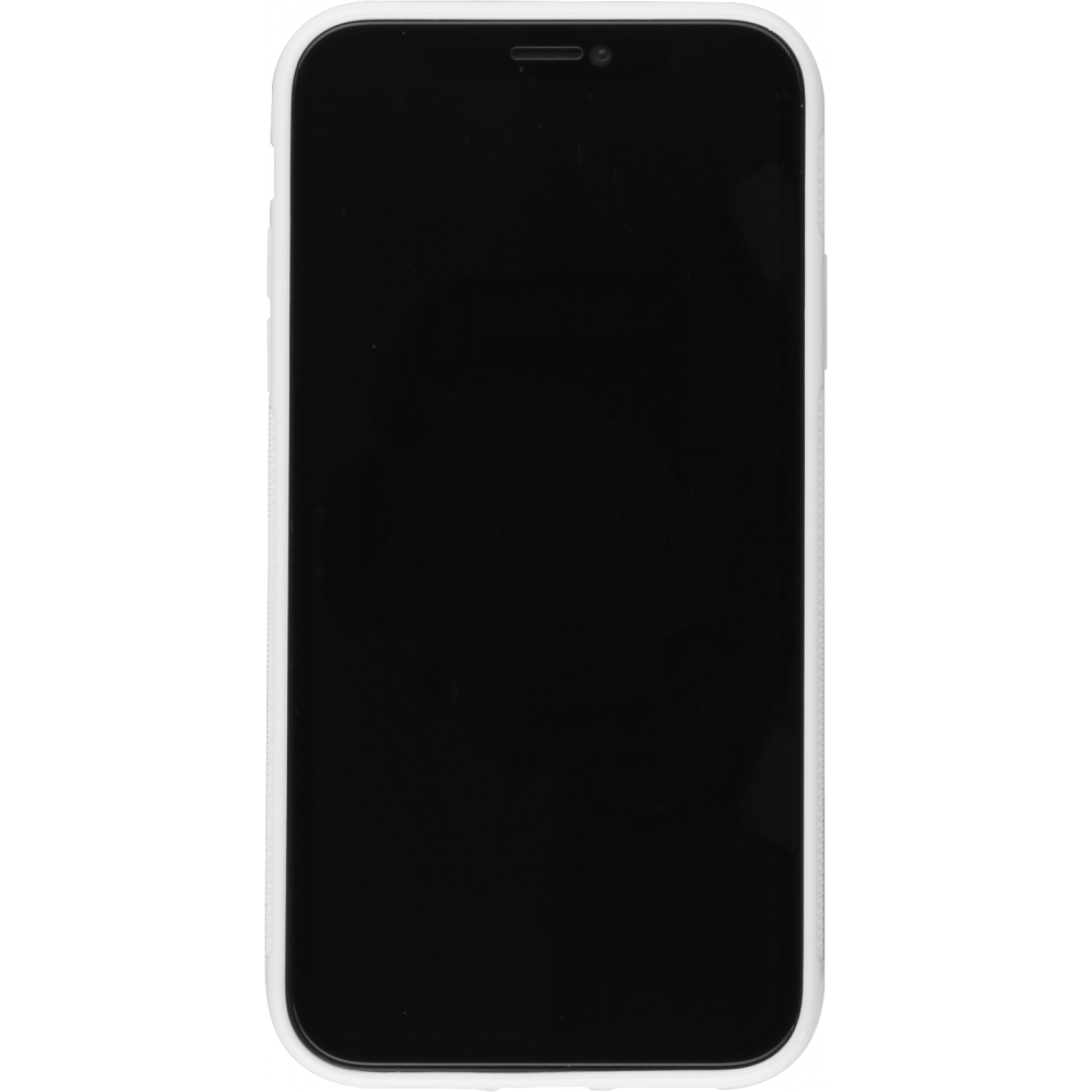 Coque iPhone 11 Pro - Silicone rigide blanc Astrologie Balance