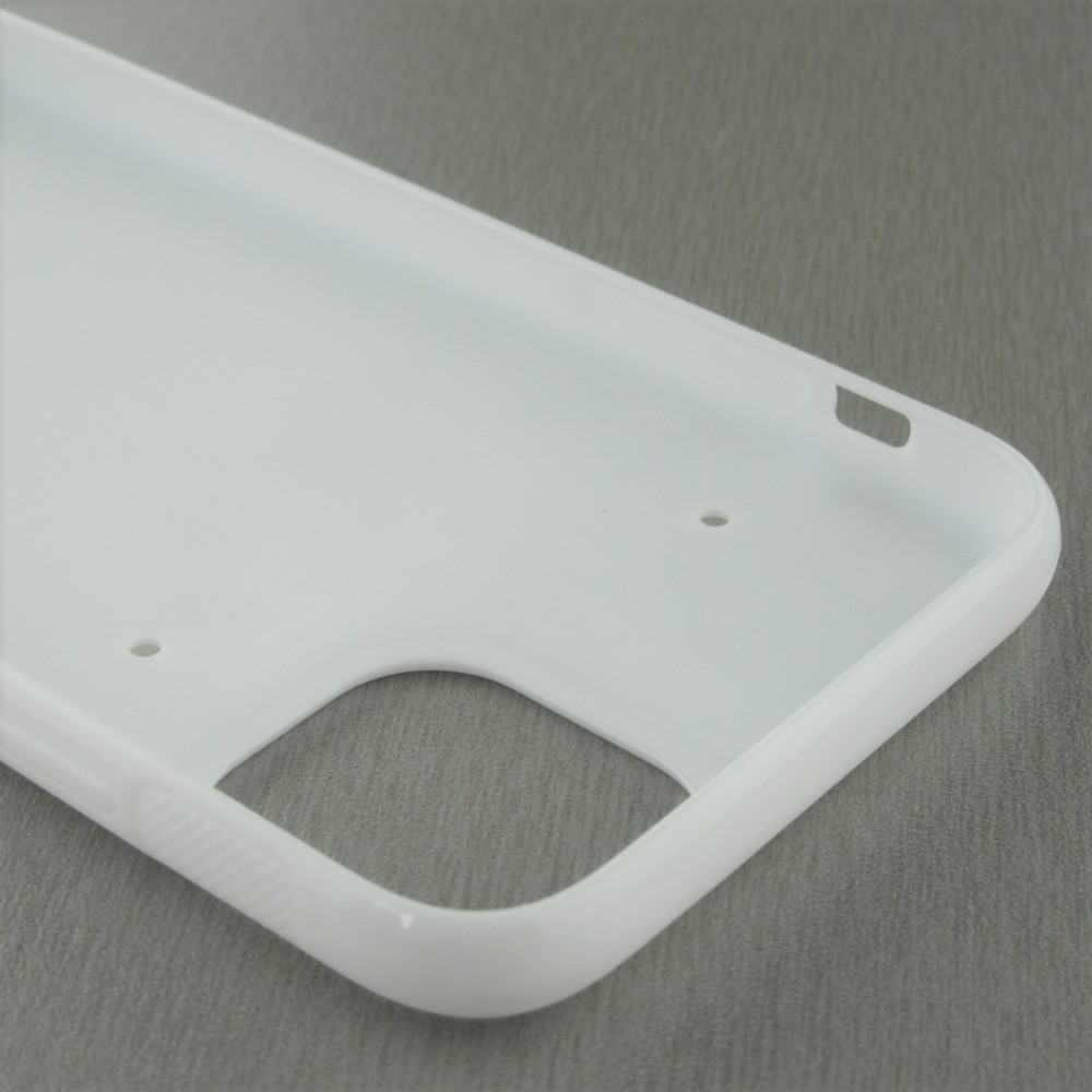 Coque iPhone 11 Pro - Silicone rigide blanc Astrologie Balance