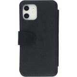 Coque iPhone 12 / 12 Pro - Wallet noir Summer 20 collage