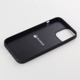 Coque iPhone 12 Pro Max - Silicone rigide noir Euro 2020 Switzerland