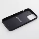 Coque iPhone 12 Pro Max - Silicone rigide noir Maillot de football Répuplique Tchèque 2026 personnalisable