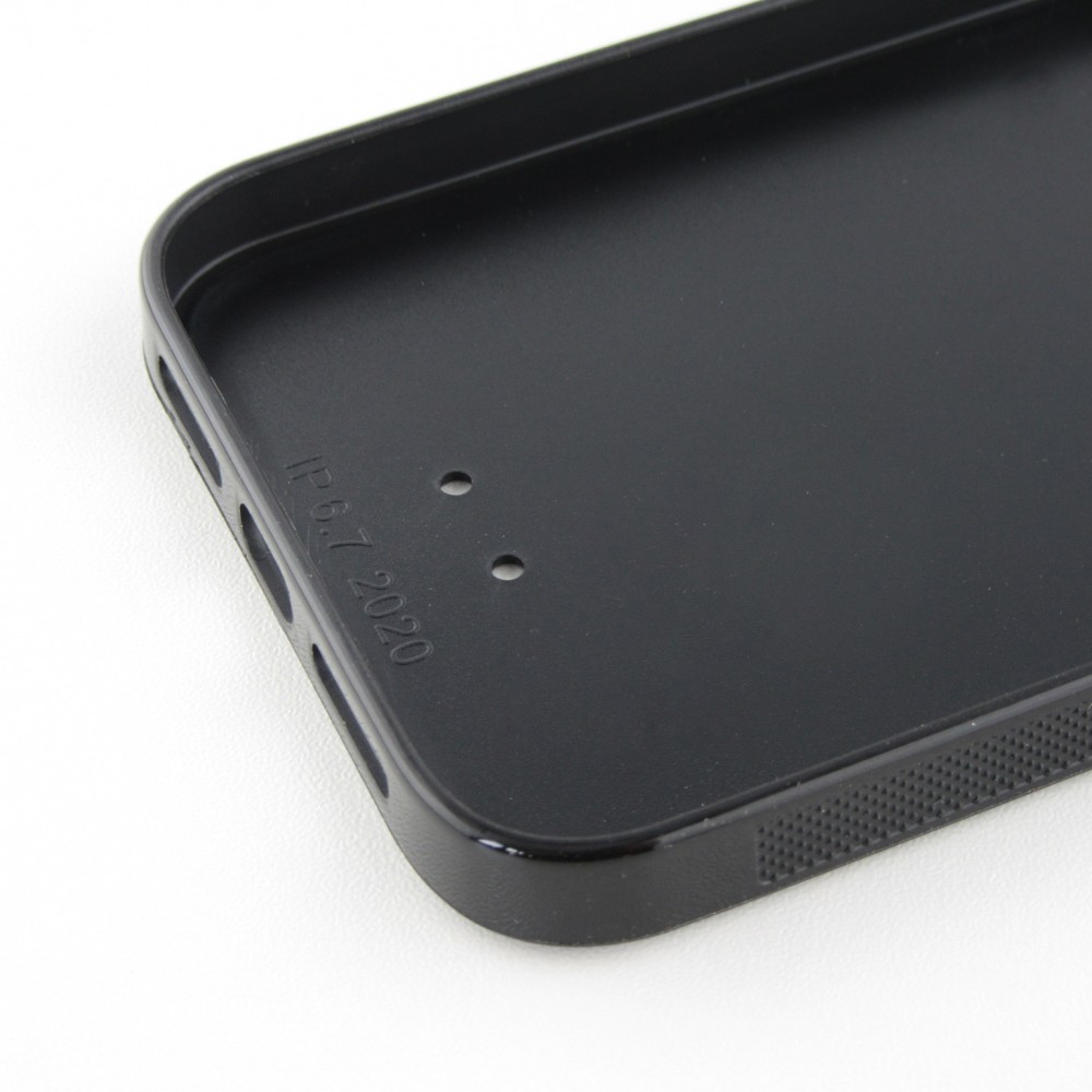 iPhone 12 Pro Max Case Hülle - Silikon schwarz F1 Track 2025 Brazil
